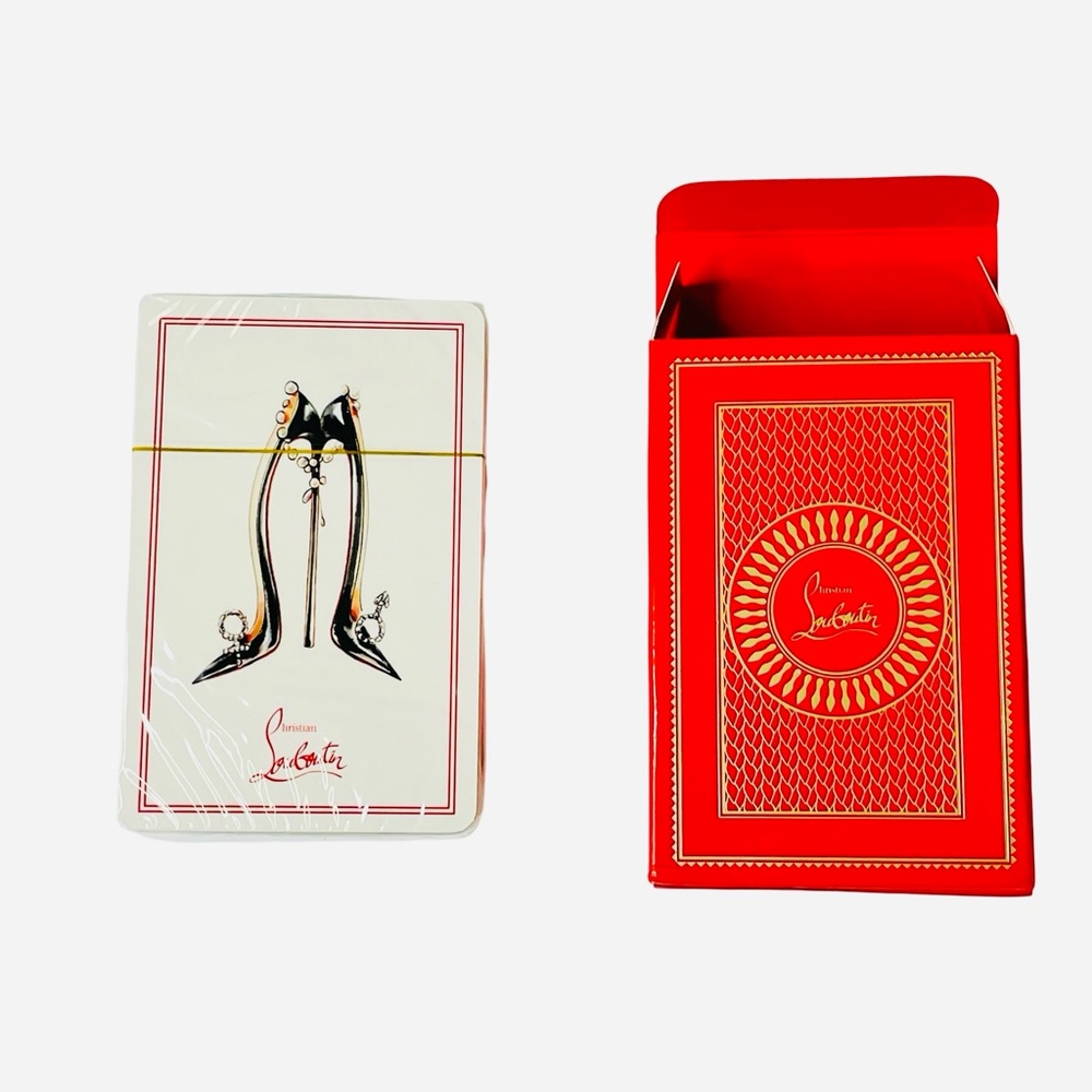 CHRISTIAN LOUBOUTIN LIMITED EDITION PLAYING CARD - Case Included - Picture 9 of 10